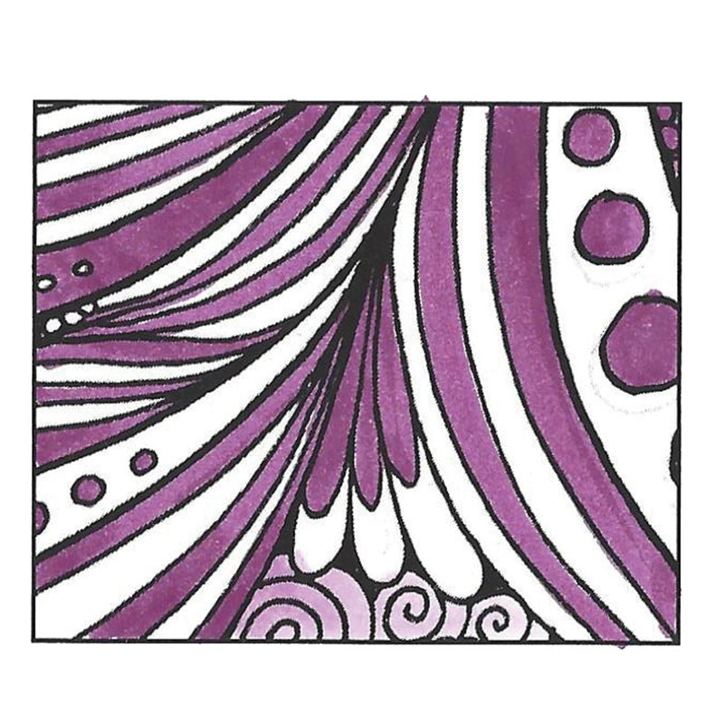 Tombow Dual Brush Pen Art Marker, 676 - Royal Purple, 1-Pack - Image 4